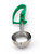 Vollrath 47373 2.8 Oz. Green Stainless Steel Scoop & Shaft #12 Disher