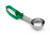 Vollrath 47373 2.8 Oz. Green Stainless Steel Scoop & Shaft #12 Disher