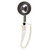 Vollrath 47392 3.2 Oz. Ivory Stainless Steel Scoop & Shaft #10 Disher