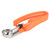 Vollrath 47404 .33 Oz. Orange Stainless Steel Scoop & Shaft #100 Disher