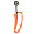 Vollrath 47404 .33 Oz. Orange Stainless Steel Scoop & Shaft #100 Disher