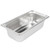 Vollrath 90342 3.9 Qt. 22 Gauge Stainless Steel Super Pan 3 1/3 GN Food Pan