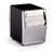 Vollrath 6509-06 6 3/16" D x 4" W x 5 7/8" H Black Chrome Plated Face For Napkins 3 1/2" x 5" Table Type 2 Sided Dispensing Napkin Dispenser
