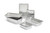 Vollrath 30288 1/2 Size 11 Qt. Stainless Steel 20 Gauge Super Pan Transport