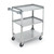 Vollrath 97320 27 1/2" L x 15 1/2" W x 32 5/8" H 300 Lb. Heavy-Duty Stainless Steel Utility Cart