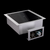 Vollrath FC-IDI-S3500 14.35" W Stainless Steel Control Knob Drop-In Induction Ranges - 208-240 Volts