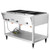 Vollrath 38203 46" W x 29 1/2" D x 34" H 3 Wells Stainless Steel ServeWell SL-Hot Food Table - 120V