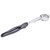 Vollrath 6432120 1 Oz. 1-Piece Heavy Duty Perforated Round Bowl Handle Coded Black Equipped With All-Natural Antimicrobial Spoodle