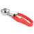Vollrath 47397 1.52 Oz. Red Stainless Steel Scoop & Shaft #24 Disher