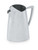 Vollrath 46306 2.3 Qt. Satin Stainless Steel Triennium Water Pitcher With Ice Guard