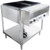 Vollrath 38102 32" W x 32" D x 34" H 2 Wells Stainless Steel ServeWell Hot Food Table - 120V