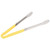 Vollrath 4781650 16" W Scalloped Teeth Springless Design Stainless Steel Yellow Ergonomic Antimicrobial Kool-Touch Handle One-Piece Utility Tongs