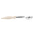 Vollrath 6432335 3 Oz. 1-Piece Heavy Duty Perforated Round Bowl Handle Coded Ivory Equipped With All-Natural Antimicrobial Spoodle