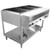 Vollrath 38117 46" W x 32" D x 34" H 3 Wells Stainless Steel ServeWell Hot Food Table - 120V