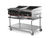 Vollrath 4087936 36" W x 30" D x 24" H 5" Casters 550 Lbs. Capacity Marine Edge Stainless Steel Top & Under Shelf Equipment Stand