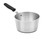 Vollrath 6821275 2.75 Qt. 11 Gauge Aluminum Alloy TriVent Silicone Handle with EverTite Riveting W ear-Ever Tapered Sauce Pan