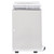 Vollrath 3815-28 9" L x 4" W x 7" H Stainless Steel Heavy Gauge Metal Housing With Plastic Lid & Dispensing Bar Wrapped Single-Sided Straw Boss Jr. Dispenser