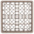Vollrath TR8DD Co-Polymer Plastic Traex Full Size Glass / Stemware Rack