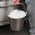 Vollrath 58130 12.5 Qt. Stainless Tapered Pail With Handle