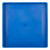 Vollrath 1697-44 Blue Platform Design Single-Stack 5" Casters Copolymer Construction No Handle Rack-Master Dolly Base
