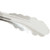 Vollrath 4780980 9.5" W Scalloped Teeth Springless Design Stainless Steel Purple Ergonomic Antimicrobial Kool-Touch Handle One-Piece Utility Tongs