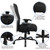 Flash Furniture LQ-3-BK-GG 400 Lb. Black High-Back Design Hercules Series 24/7 Big & Tall Swivel Office Chair
