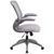 Flash Furniture BL-ZP-8805-GY-GG 25.25" W x 42.25" H x 24" D Gray Swivel Task Chair