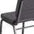 Flash Furniture FD-CH02185-SV-DKGY-GG 800 Lb. Gray Fabric Upholstery Hercules Series Stacking Church Chair