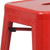 Flash Furniture CH-31320-30-RED-GG 500 Lb. Drain Hole Seat and Galvanized Steel Bar Stool