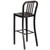 Flash Furniture CH-61200-30-BQ-GG 500 Lb. Armless Metal with Footrest Bar Stool