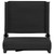 Flash Furniture XU-STA-BK-GG 500 Lb. Black Aluminum Frame Grandstand Ultra-Padded Comfort Seat