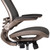 Flash Furniture BL-LB-8801X-D-GG 26" W x 50.25" H Black Adjustable Height Drafting Swivel Chair