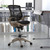 Flash Furniture BL-LB-8801X-D-GG 26" W x 50.25" H Black Adjustable Height Drafting Swivel Chair