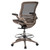 Flash Furniture BL-LB-8801X-D-GG 26" W x 50.25" H Black Adjustable Height Drafting Swivel Chair