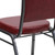 Flash Furniture FD-C01-SILVERVEIN-BURG-VY-GG 500 Lb. Burgundy Vinyl Upholstered Seat and Back Hercules Series Stacking Chair