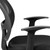 Flash Furniture LF-W-118A-BK-GG 250 Lb. Black Mid-Back Design Swivel Task Chair