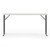Flash Furniture RB-1860-GG Rectangular 60" W x 18" D x 29" H 330 Lb. Static Load Capacity Training Folding Table