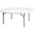 Flash Furniture DAD-YCZ-180R-GW-GG 71" Dia. x 29" H Round Molded Plastic Folding Table