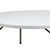 Flash Furniture DAD-YCZ-180R-GW-GG 71" Dia. x 29" H Round Molded Plastic Folding Table