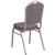 Flash Furniture FD-C01-S-12-GG 500 Lb. Crown Design Seamless Back Panel Gray Hercules Series Stacking Banquet Chair