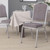 Flash Furniture FD-C01-S-12-GG 500 Lb. Crown Design Seamless Back Panel Gray Hercules Series Stacking Banquet Chair