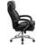 Flash Furniture GO-2078-LEA-GG 28" W x 49" H x 31" D Black Hercules Series Big & Tall Executive Swivel Office Chair