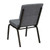 Flash Furniture XU-CH-60096-BEIJING-GY-GG 19" W x 33" H x 24" D Gold Vein Gray Hercules Series Stacking Banquet Chair