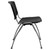 Flash Furniture RUT-F01A-BK-GG 20.50" W x 29.75" H Black Ergonomic With 880Lb. Capacity Hercules Series Stacking Chair