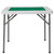 Flash Furniture DAD-MJZ-88-GG 34 1/2" W x 34 1/2" D x 29" H Square Molded Plastic Folding Game Table