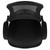 Flash Furniture BL-X-5M-BK-GG Kelista Mid-Back Black Mesh Swivel Ergonomic Task Office Chair with Flip-Up Arms