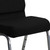 Flash Furniture XU-CH0221-BK-SV-GG 21" W x 33" H x 25" D Silver Vein Black Hercules Series Extra Wide Stacking Church Chair