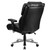 Flash Furniture GO-2149-LEA-GG 30" W x 48" H x 34" D Black Hercules Series 24/7 Big & Tall Executive Swivel Office Chair