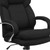 Flash Furniture GO-2078-GG 28" W x 49" H x 31" D Black Hercules Series Big & Tall Executive Swivel Office Chair