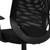 Flash Furniture LF-W-95A-BK-GG 250 Lb. Black Mid-Back Design Swivel Task / Office Chair